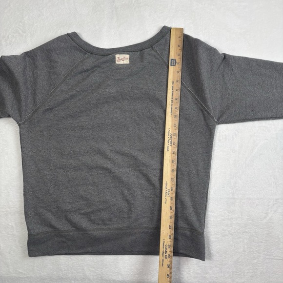 Pressbox Alabama Tigers Grey Long Sleeve Fleece Boat Sweatshirt Women's Large - Picture 7 of 8